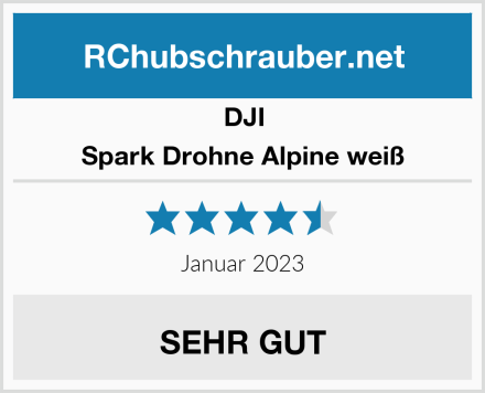 DJI Spark Drohne Alpine weiß Test