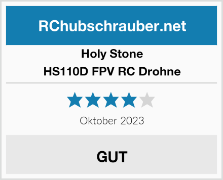 Holy Stone HS110D FPV RC Drohne Test