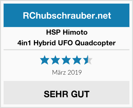 HSP Himoto 4in1 Hybrid UFO Quadcopter Test