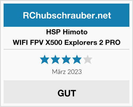 HSP Himoto WIFI FPV X500 Explorers 2 PRO Test