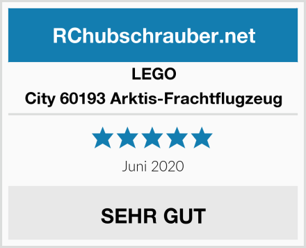 LEGO City 60193 Arktis-Frachtflugzeug Test