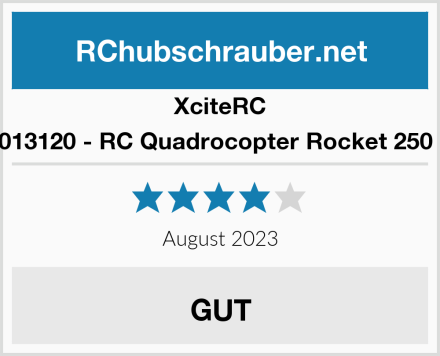 XciteRC 15013120 - RC Quadrocopter Rocket 250 3D Test