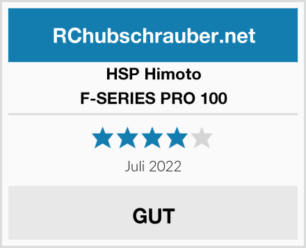 HSP Himoto F-SERIES PRO 100 Test