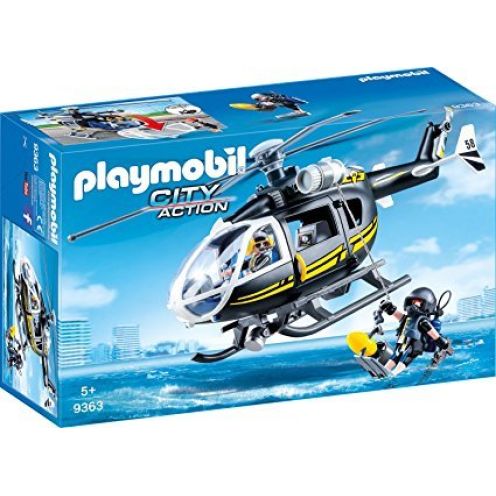 Playmobil 9363 - SEK-Helikopter Spiel